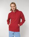 Heren Hoodie Stanley Stella Drummer 2.0 Rood